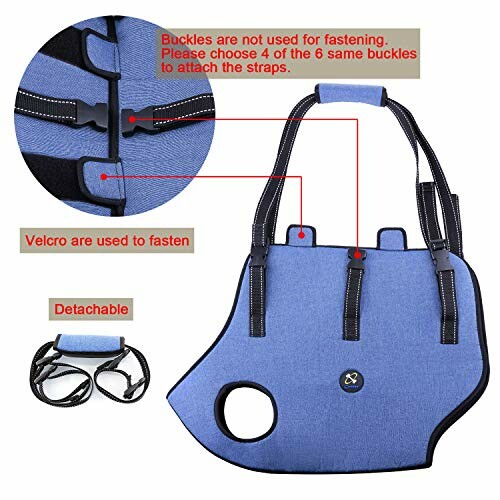 Dog car seat cover with Velcro fasteners and detachable feature.