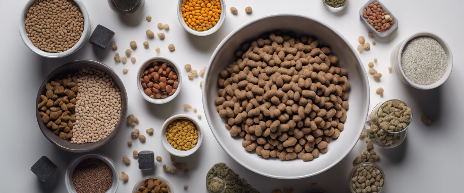 Nutritional dog food and supplements