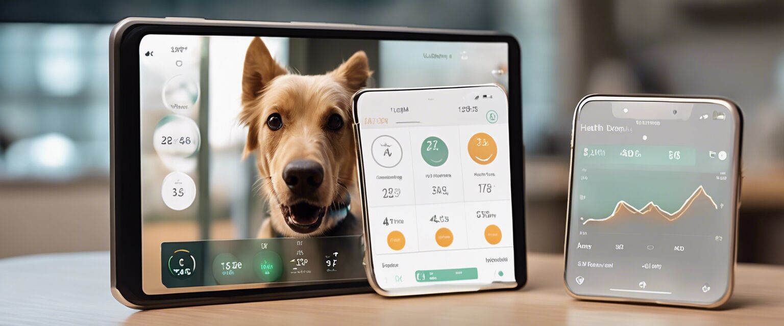 Dog health monitoring app